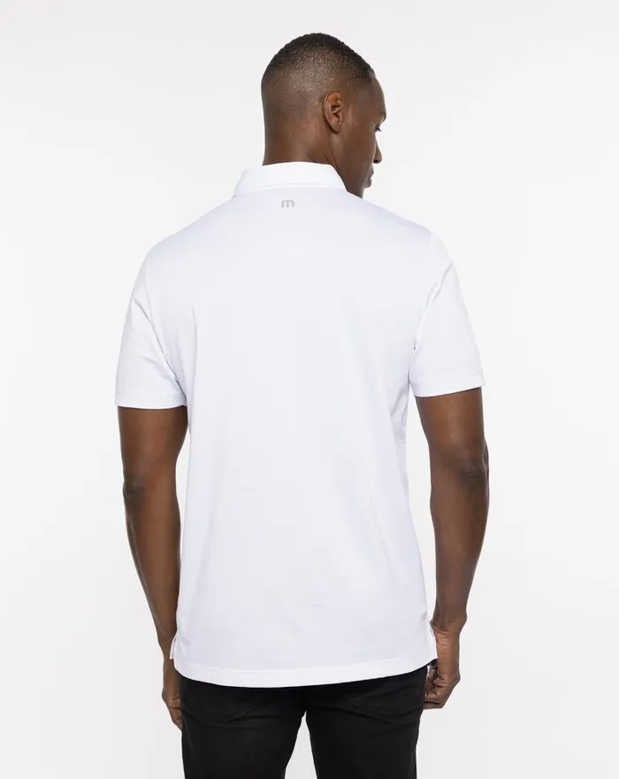 Men Polos TravisMathew LUNA SOL POLO White
