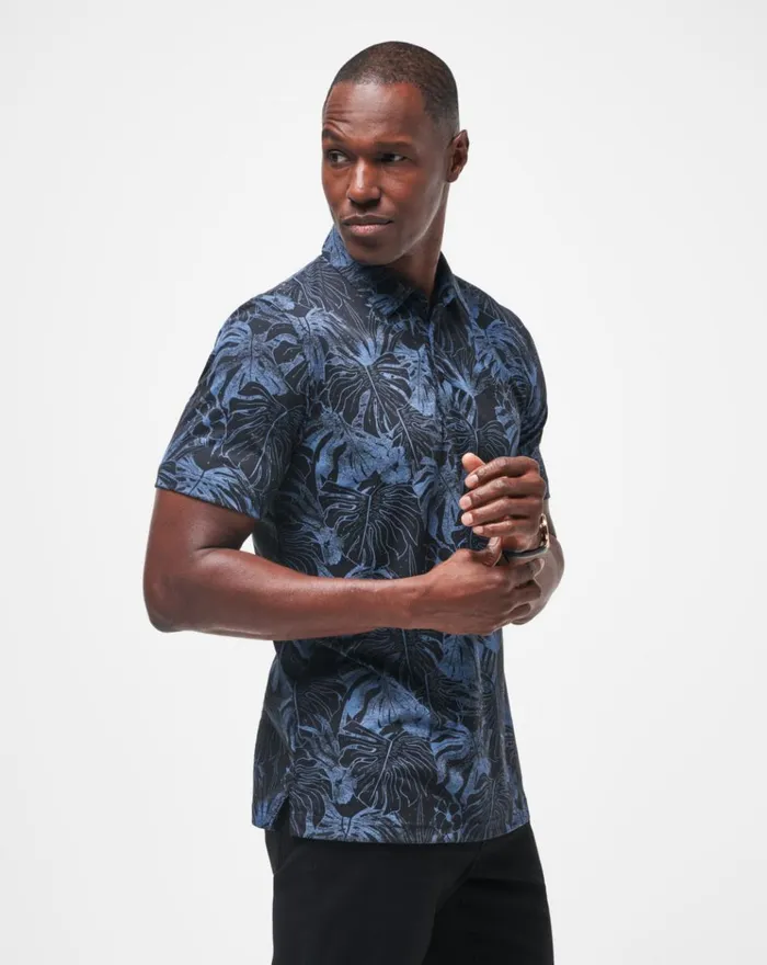 Men Polos TravisMathew MAINLANDERS POLO Black