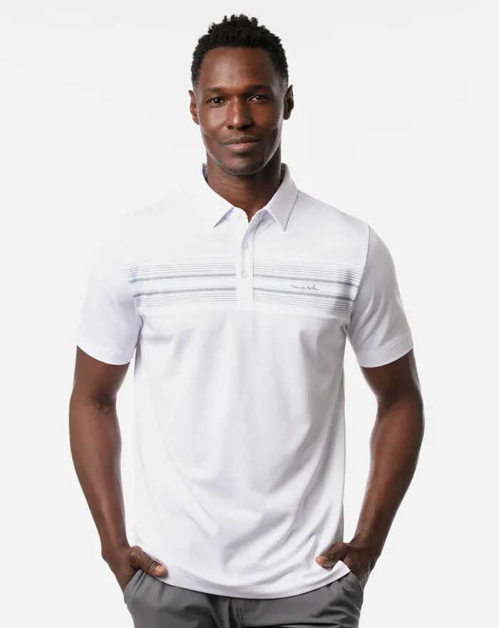 Men Polos TravisMathew OPAL POLO White