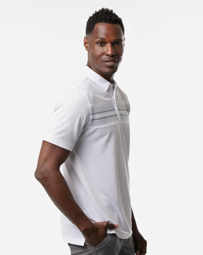 Men Polos TravisMathew OPAL POLO White