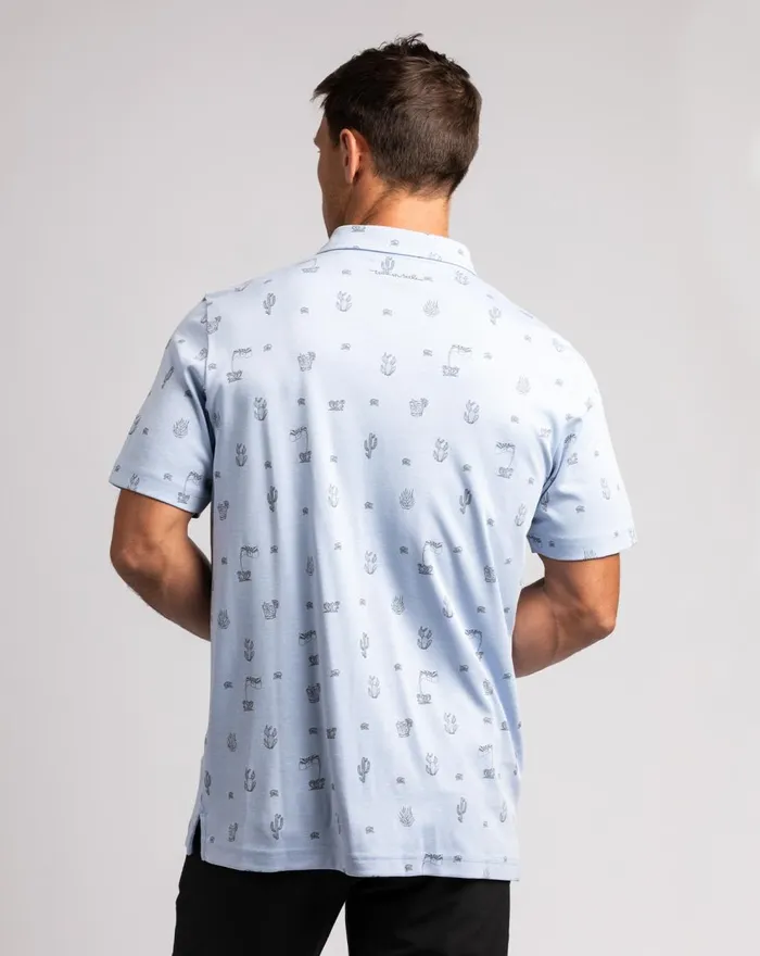Men Polos TravisMathew PANNING FOR GOLD POLO Heather Kentucky
