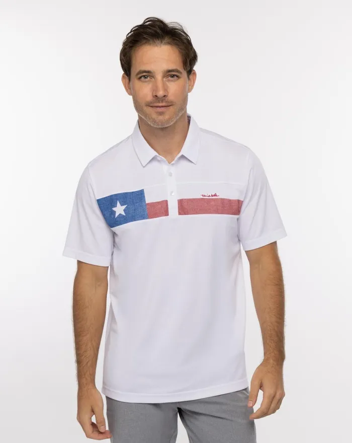 Men Polos TravisMathew RATTLER POLO White