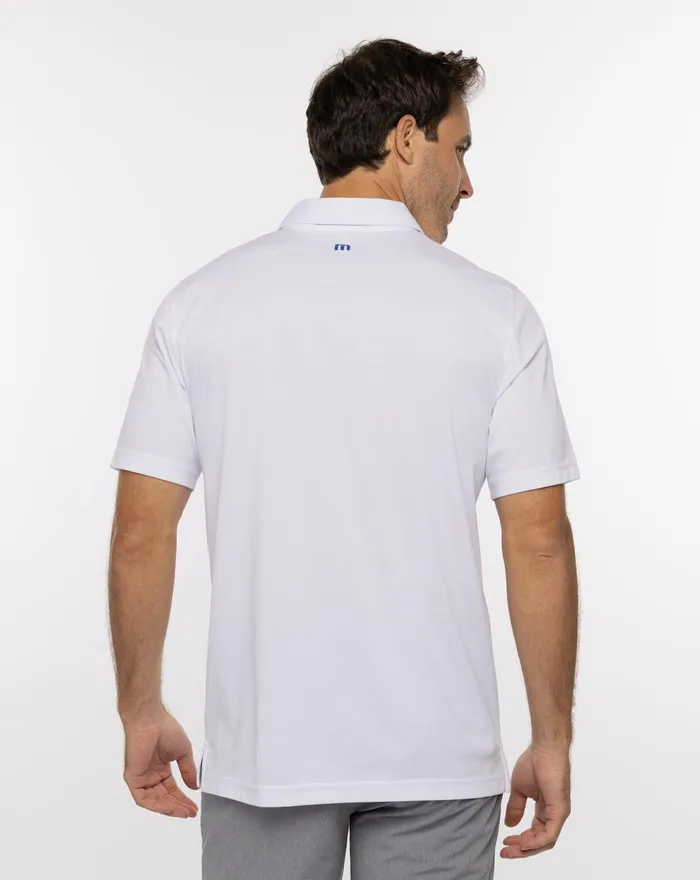 Men Polos TravisMathew RATTLER POLO White
