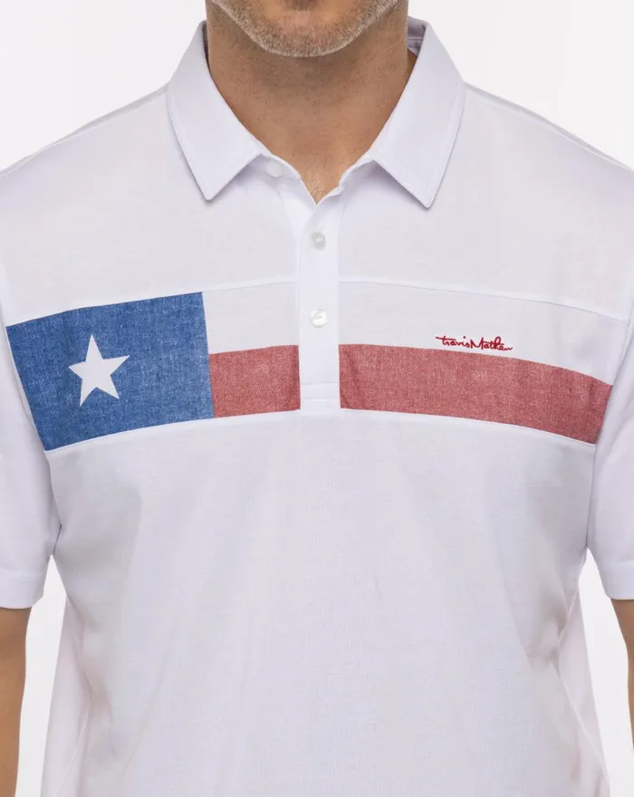 Men Polos TravisMathew RATTLER POLO White