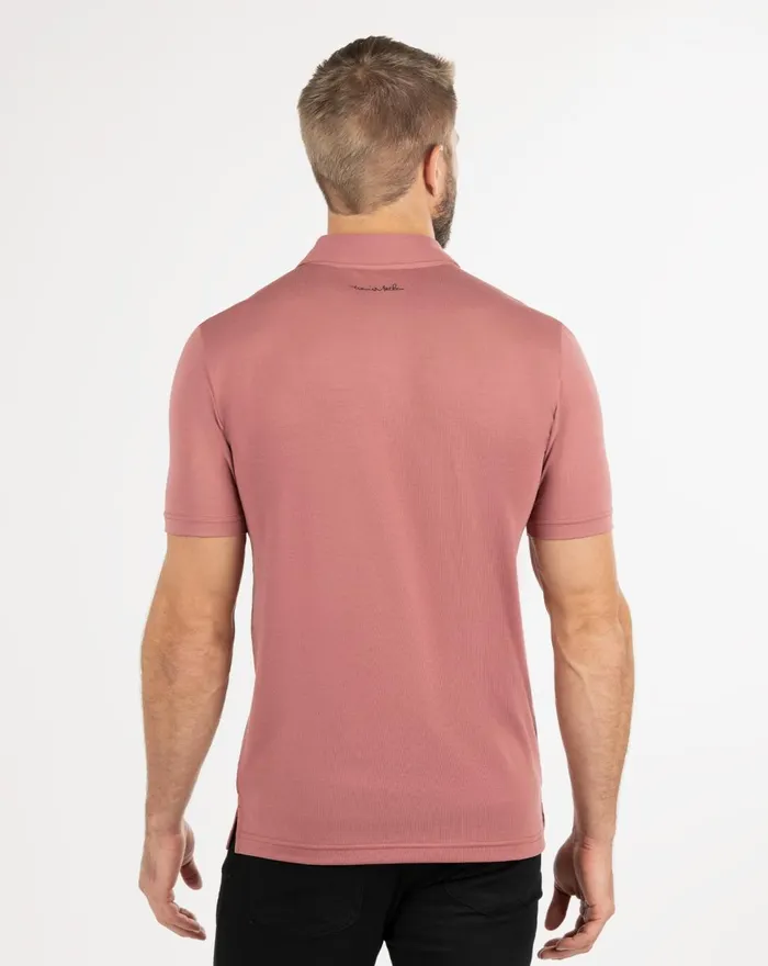 Men Polos TravisMathew RED RIVER POLO Roan Rouge
