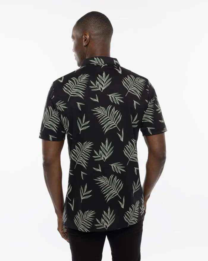 Men Polos TravisMathew RESORT TOWN POLO Black