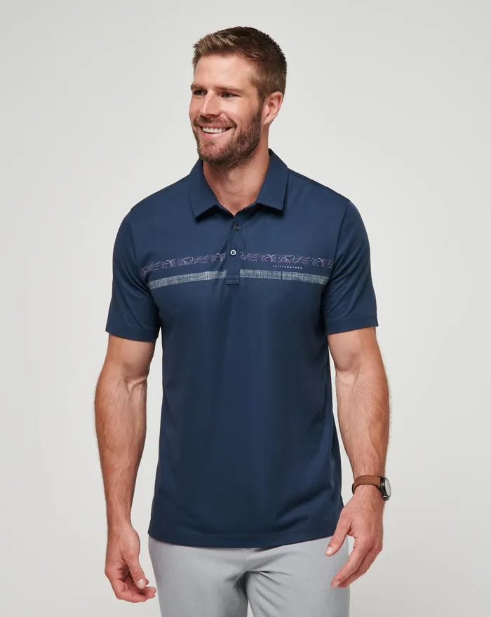 Men Polos TravisMathew SOUVENIR SHOP POLO Total Eclipse