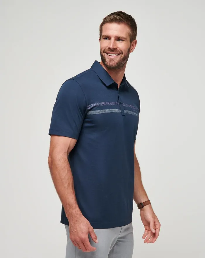 Men Polos TravisMathew SOUVENIR SHOP POLO Total Eclipse