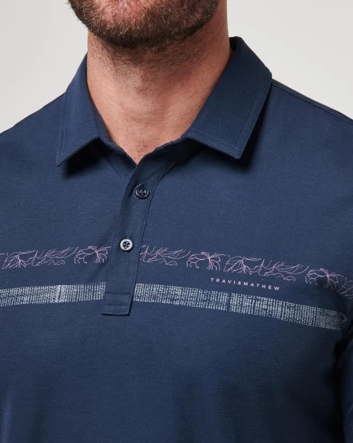 Men Polos TravisMathew SOUVENIR SHOP POLO Total Eclipse