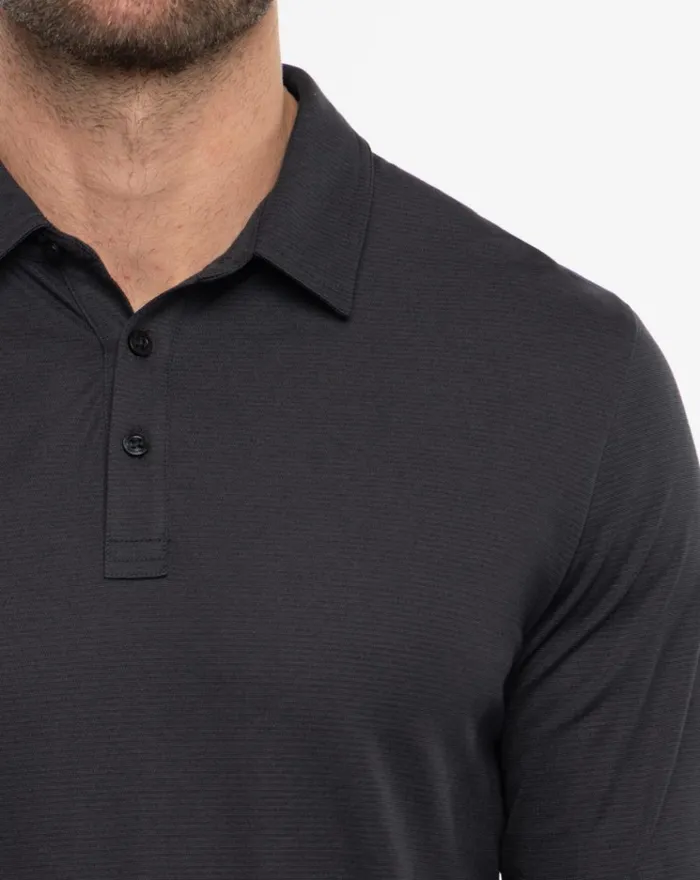Men Polos TravisMathew STATE ROOM POLO Black