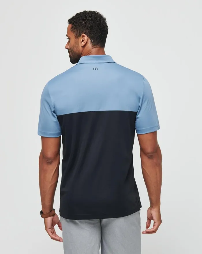 Men Polos TravisMathew TAXIWAY POLO Coronet