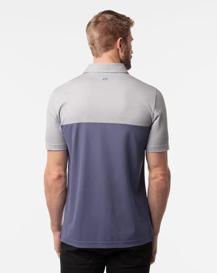 Men Polos TravisMathew THE UNKNOWN POLO Heather Medium Grey
