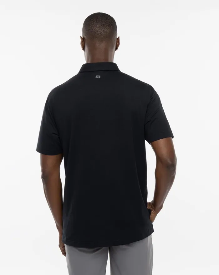 Men Polos TravisMathew VILLA LIFE POLO Black