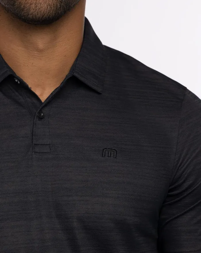 Men Polos TravisMathew WHAT A LEGEND POLO Black