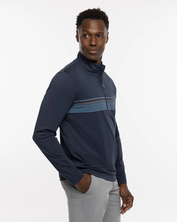 Men Quarter Zips TravisMathew MAKE MUSIC QUARTER ZIP Total Eclipse