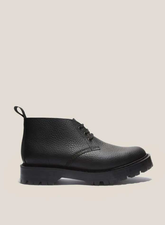 Mens Footwear YMC Solovair X Leather Chukka Boots Black
