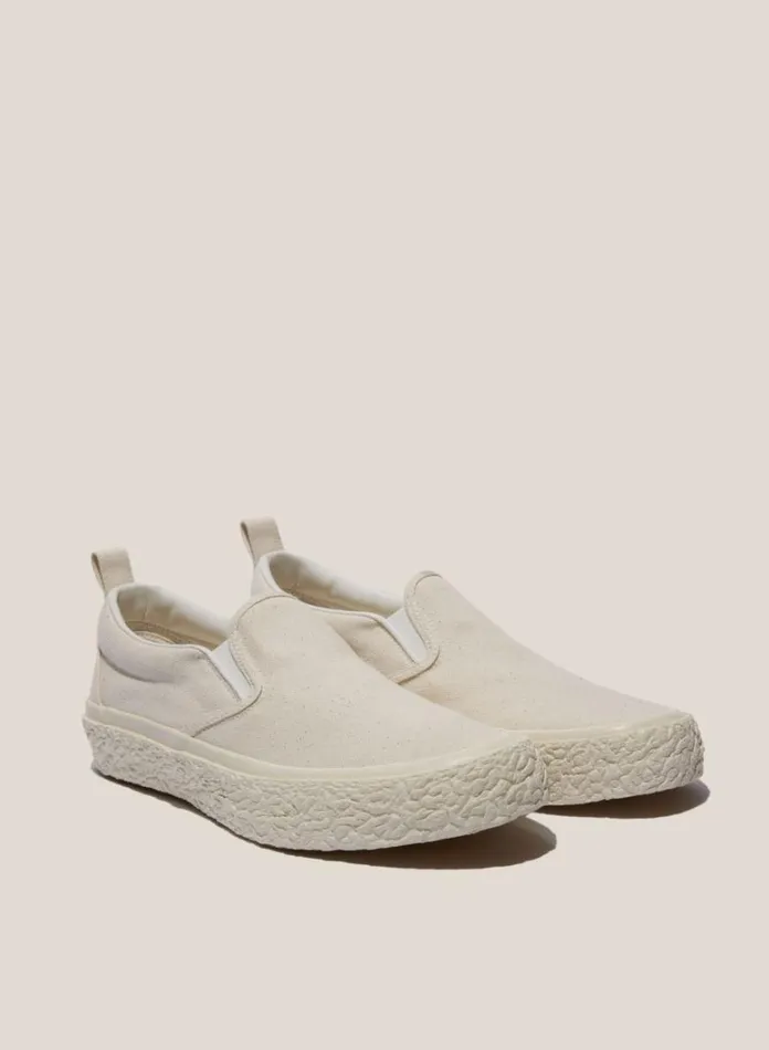 Mens Footwear YMC Vulcanised Slip On Sneakers Off White