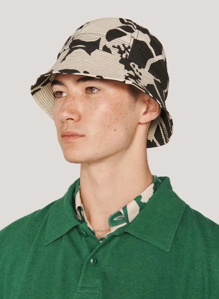 Mens Hats YMC Gilligan Hat Black Multi