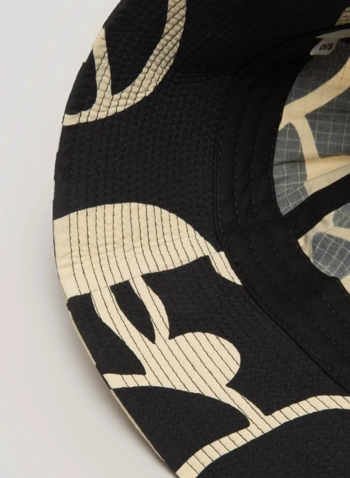 Mens Hats YMC Gilligan Hat Black Multi