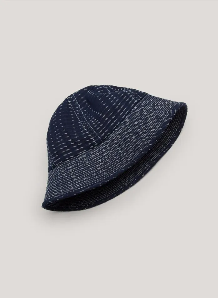 Mens Hats YMC Gilligan Hat Indigo