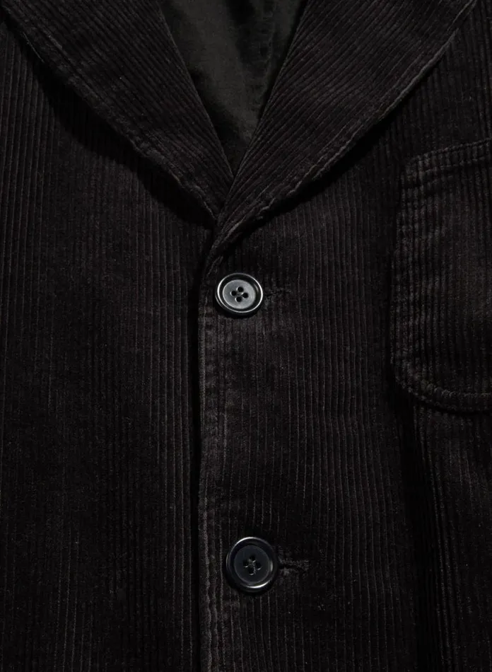 Mens Outerwear YMC Scuttlers Corduroy Jacket Black