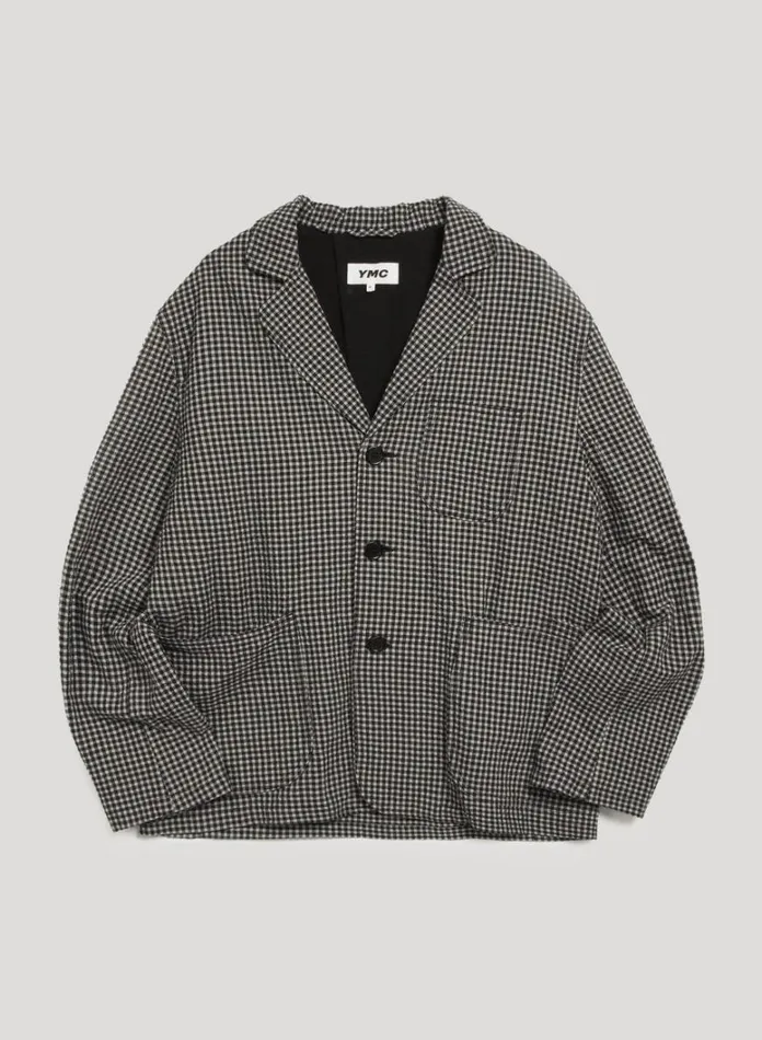 Mens Outerwear YMC Scuttlers Jacket Black Multi