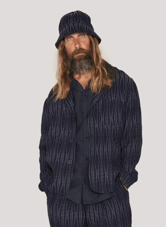 Mens Outerwear YMC Scuttlers Jacket Indigo