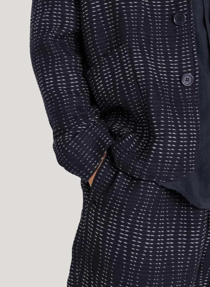 Mens Outerwear YMC Scuttlers Jacket Indigo
