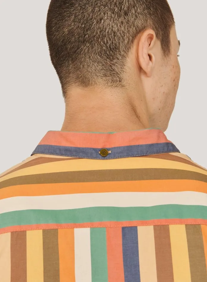 Mens Shirts YMC Dean Shirt Multi