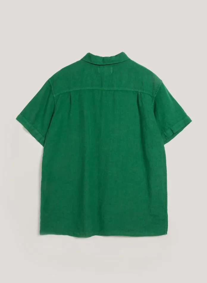Mens Shirts YMC Malick Shirt Green