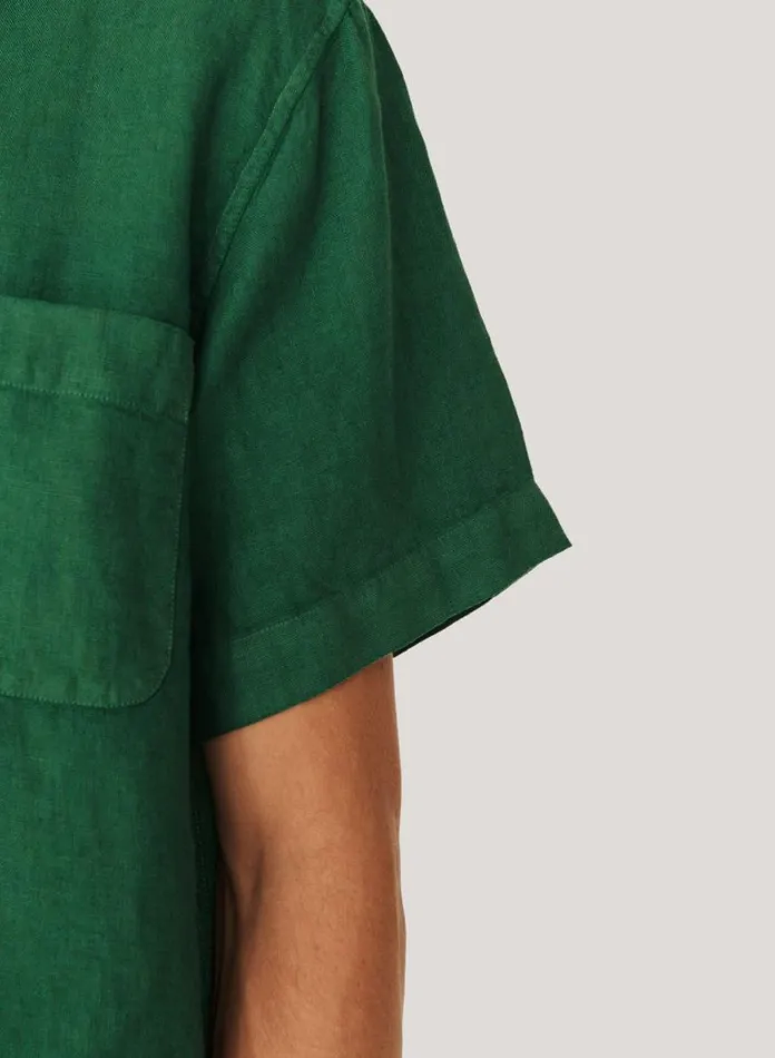Mens Shirts YMC Malick Shirt Green