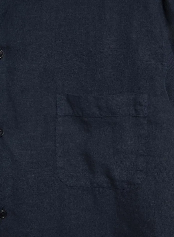 Mens Shirts YMC Malick Shirt Navy