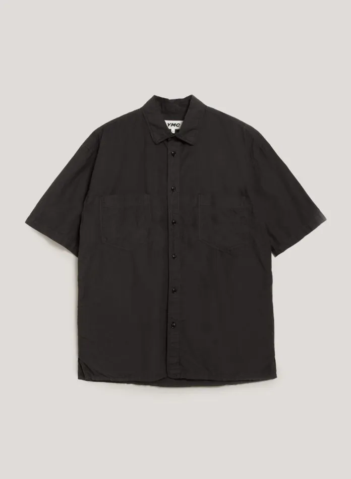 Mens Shirts YMC Mitchum Shirt Black