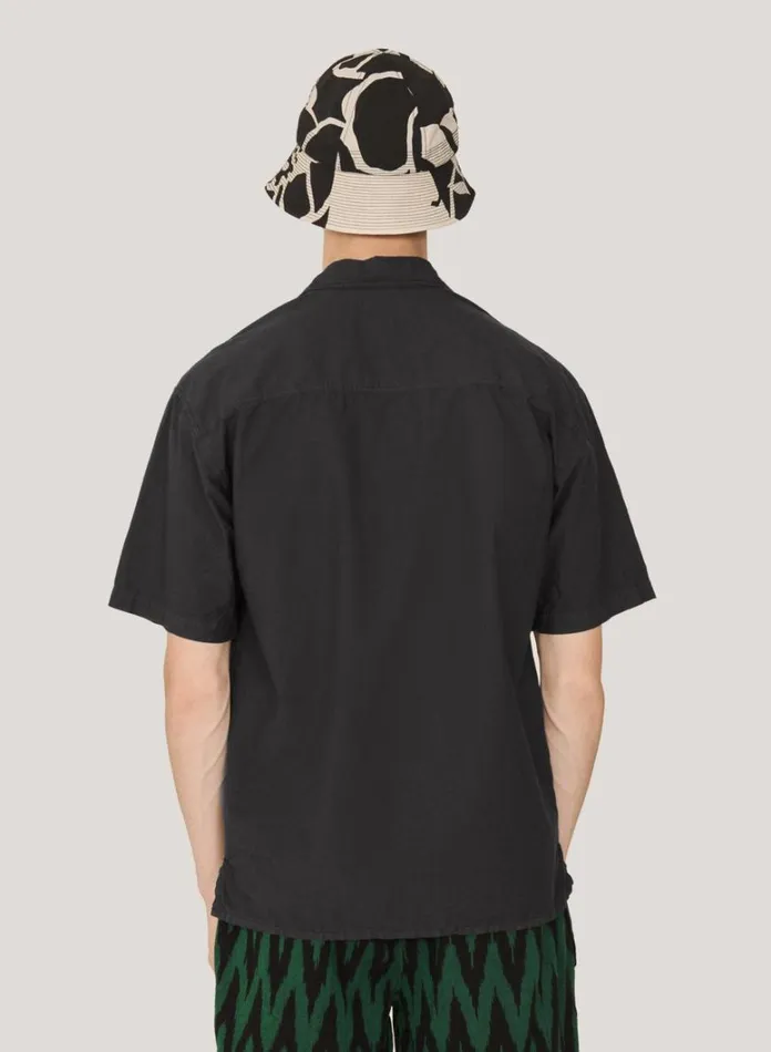Mens Shirts YMC Mitchum Shirt Black