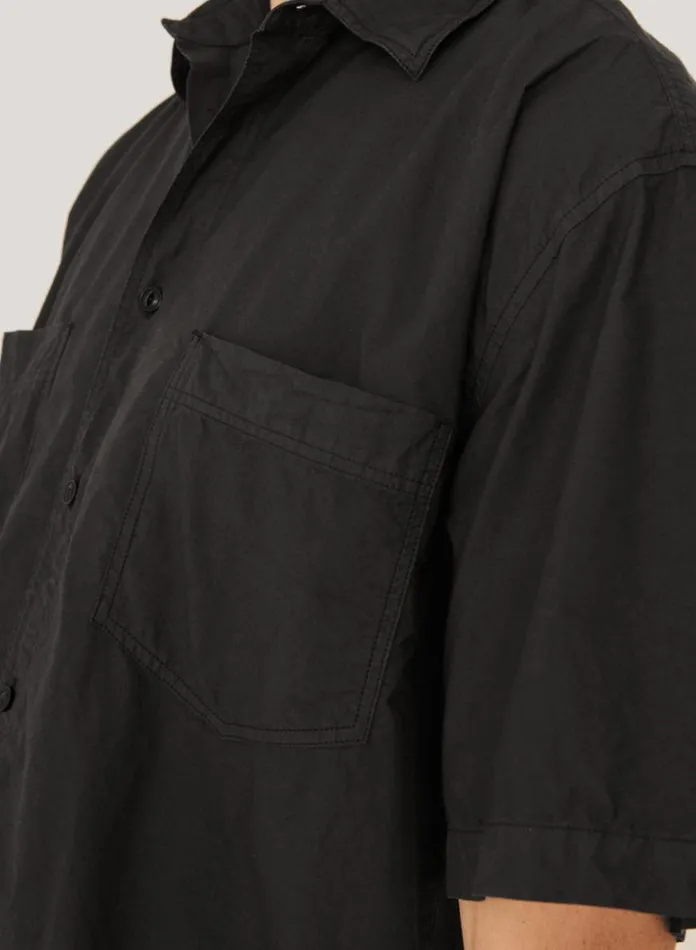 Mens Shirts YMC Mitchum Shirt Black