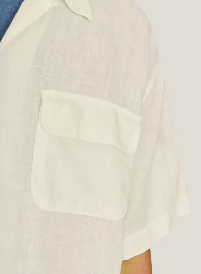 Mens Shirts YMC Wray Shirt White