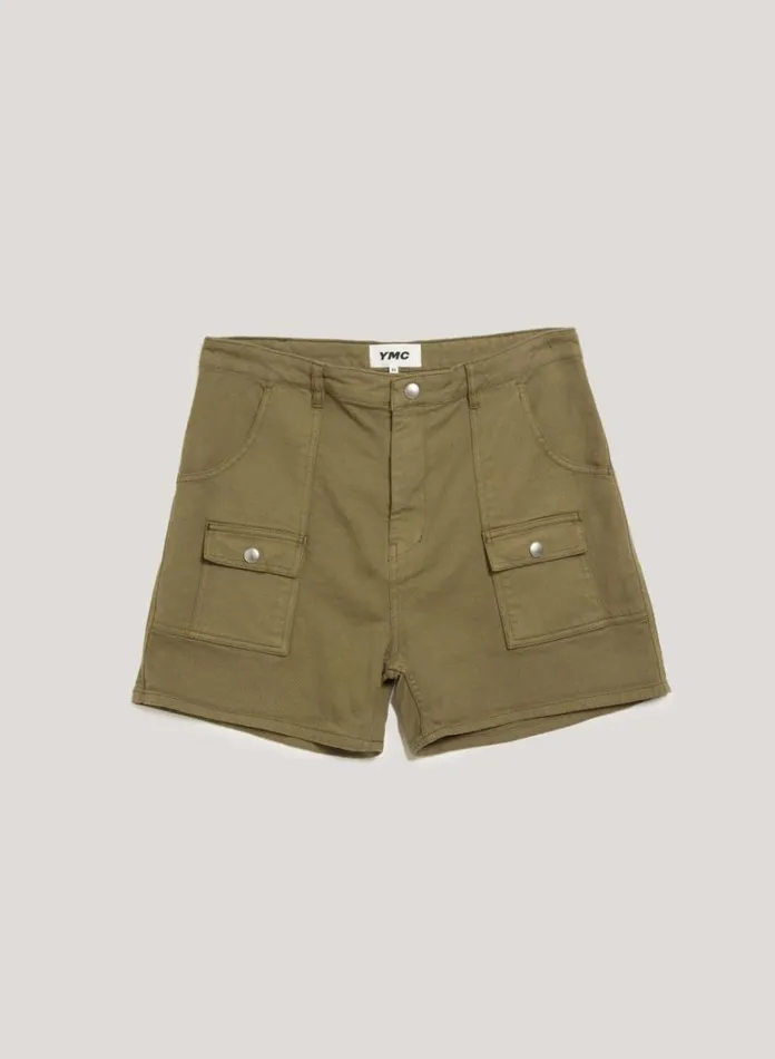 Mens Shorts YMC Bush Short Olive