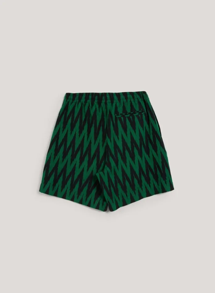 Mens Shorts YMC Jay Short Green Multi