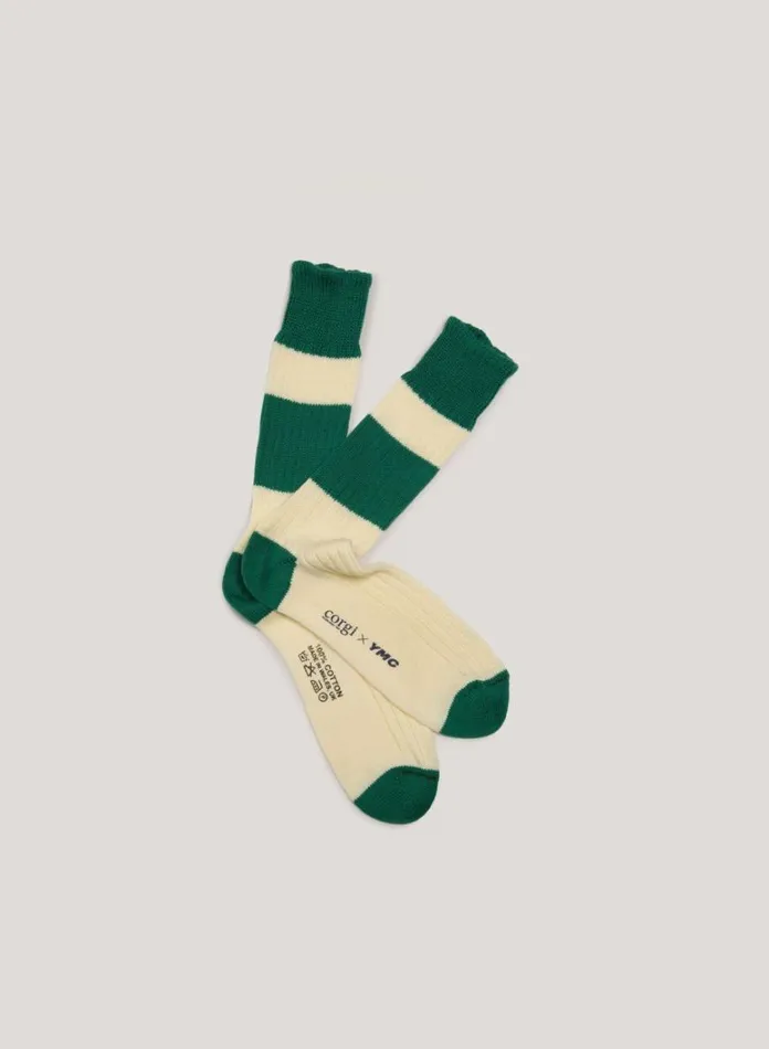 Mens Socks YMC Sport Sock Green