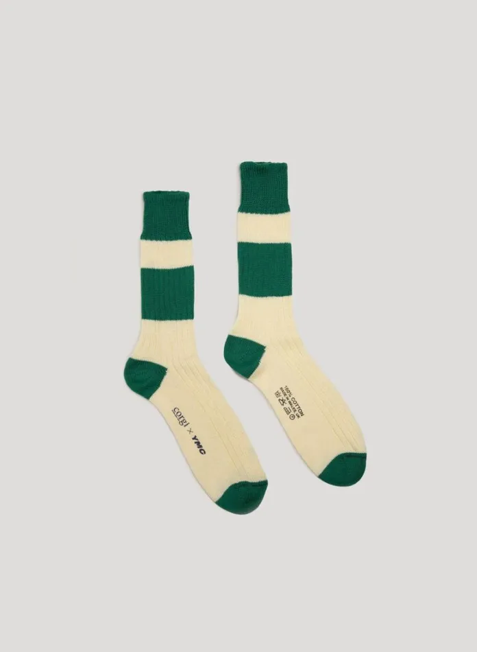Mens Socks YMC Sport Sock Green
