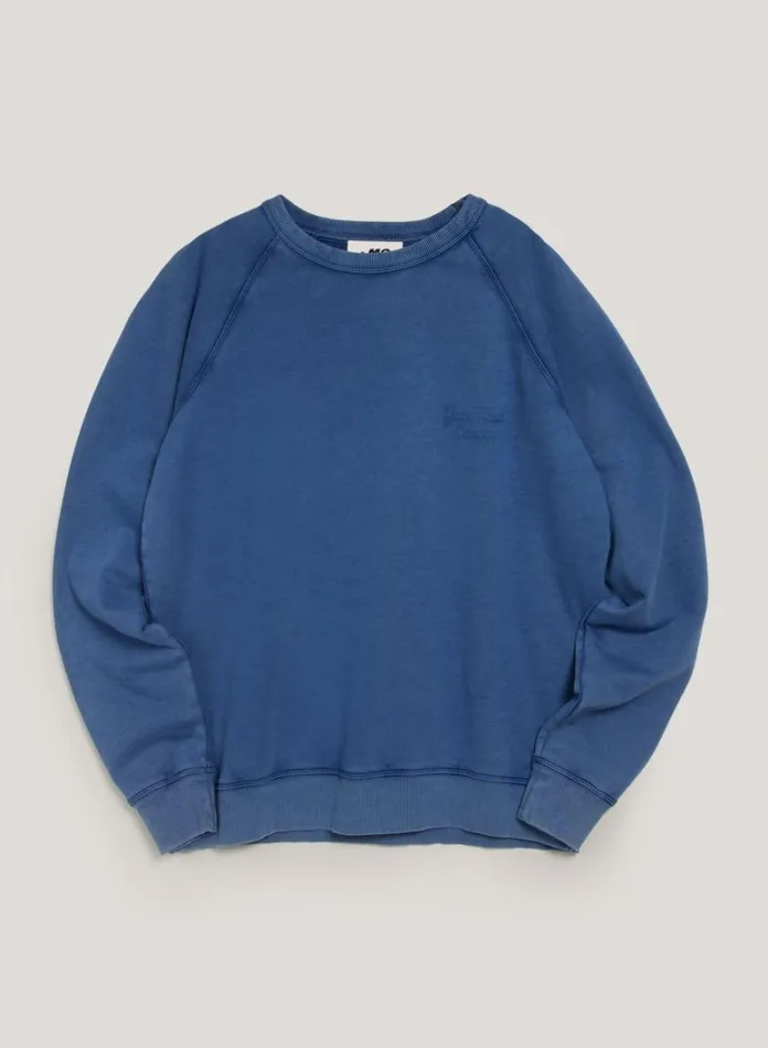 Mens Sweatshirts YMC Schrank Sweatshirt Blue