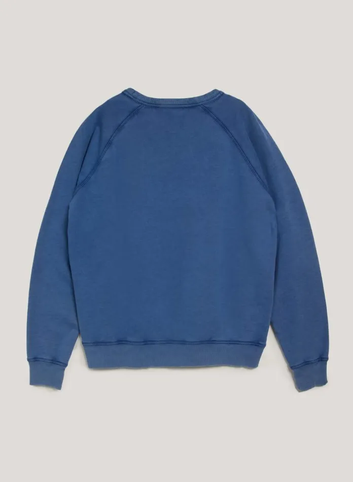 Mens Sweatshirts YMC Schrank Sweatshirt Blue