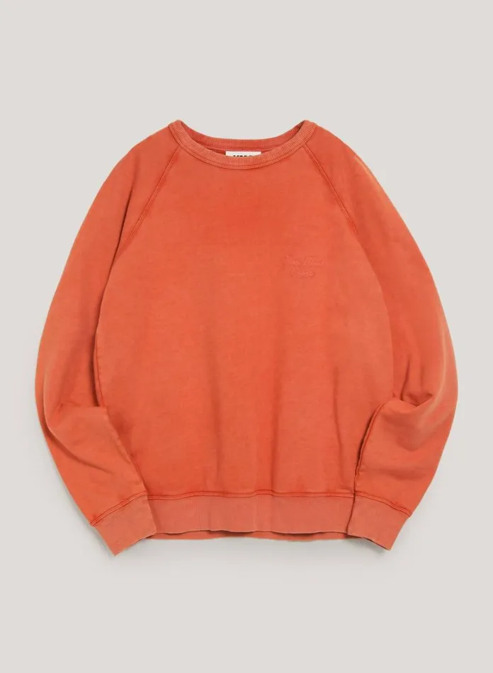 Mens Sweatshirts YMC Schrank Sweatshirt Orange