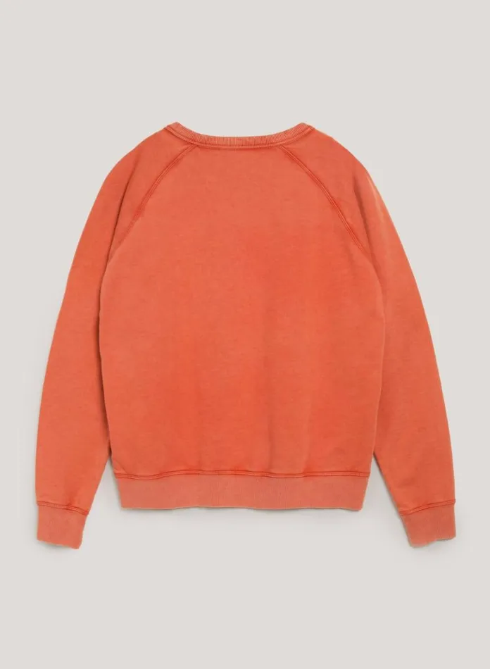 Mens Sweatshirts YMC Schrank Sweatshirt Orange