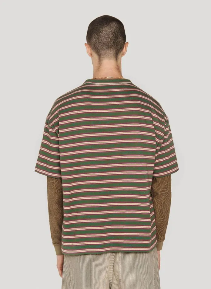 Mens TShirts YMC Triple T Shirt Multi