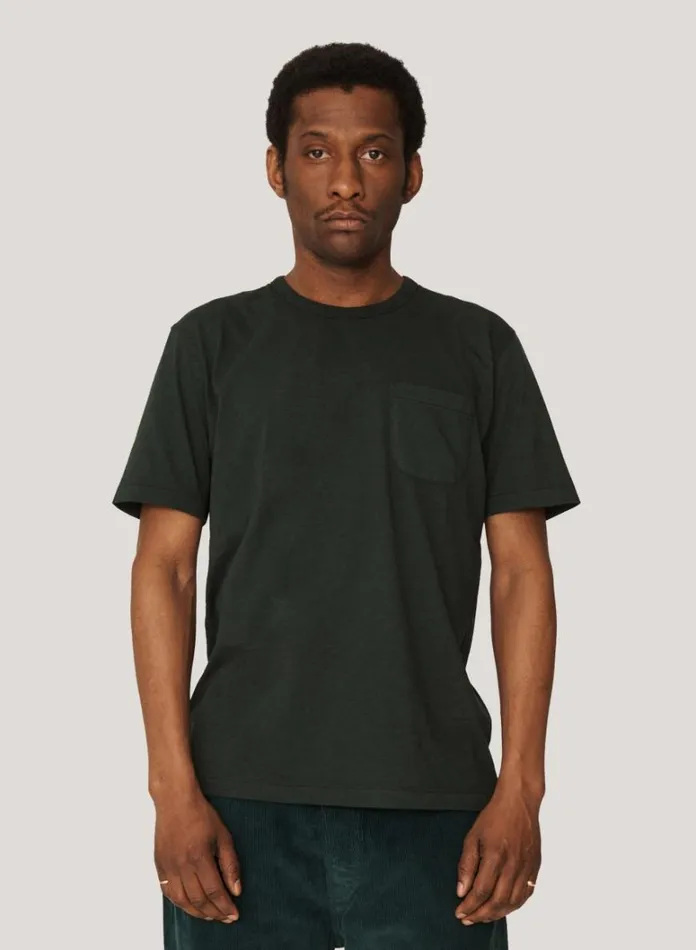 Mens TShirts YMC Wild Ones Organic Cotton TShirt Green