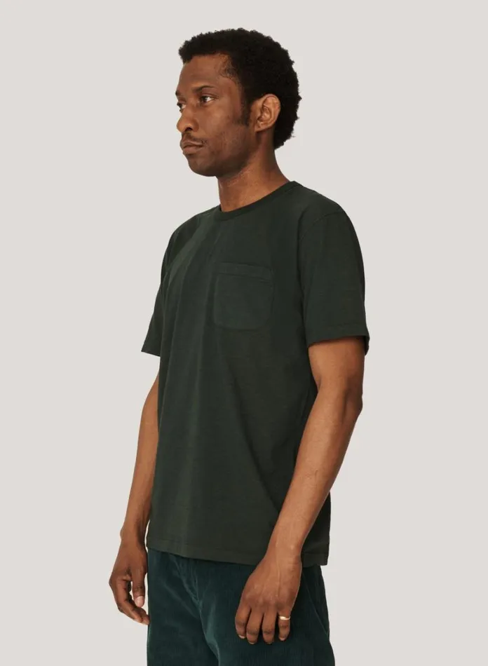 Mens TShirts YMC Wild Ones Organic Cotton TShirt Green