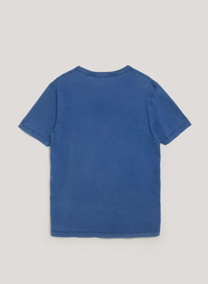 Mens TShirts YMC Wild Ones Pocket T Shirt Blue