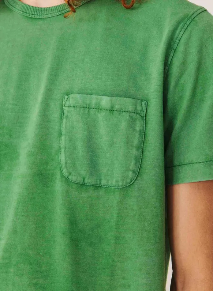 Mens TShirts YMC Wild Ones Pocket T Shirt Green