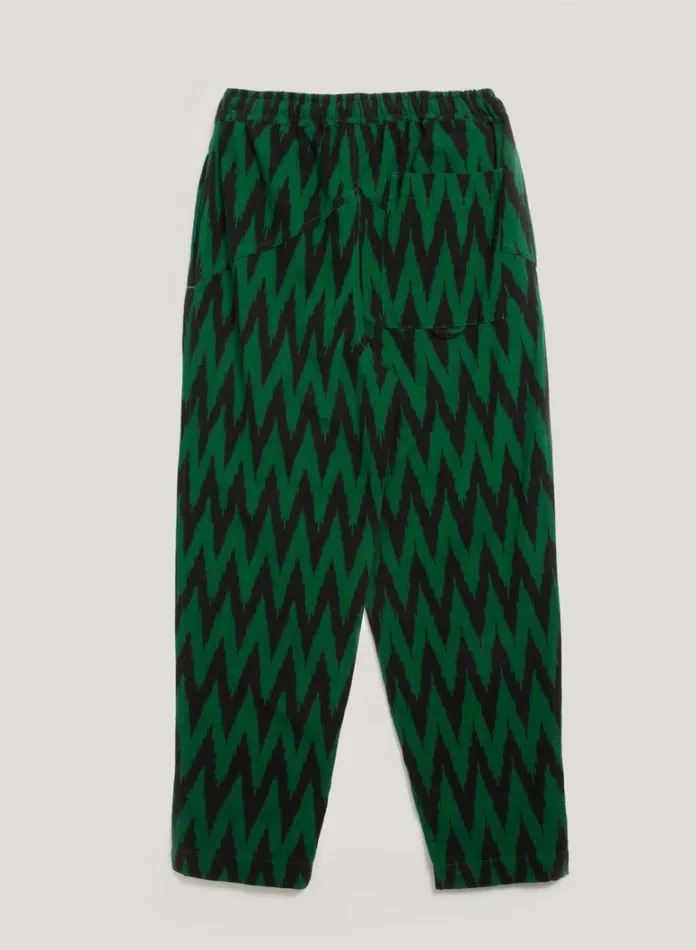 Mens Trousers YMC Alva Skate Trouser Green Multi